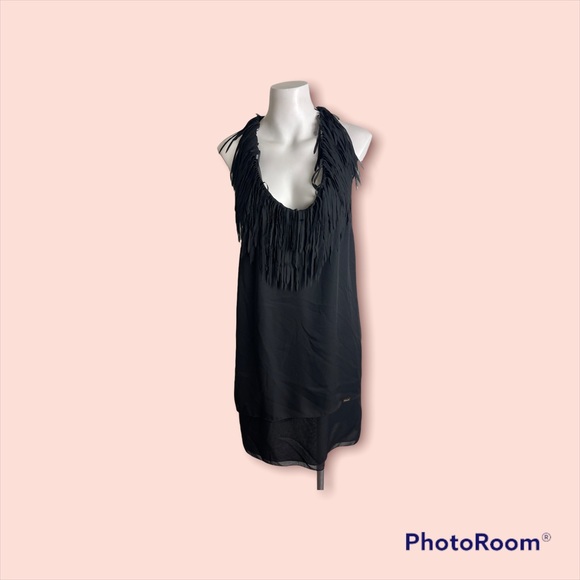 Babylon collection fringe cutout back double layer - Picture 1 of 11